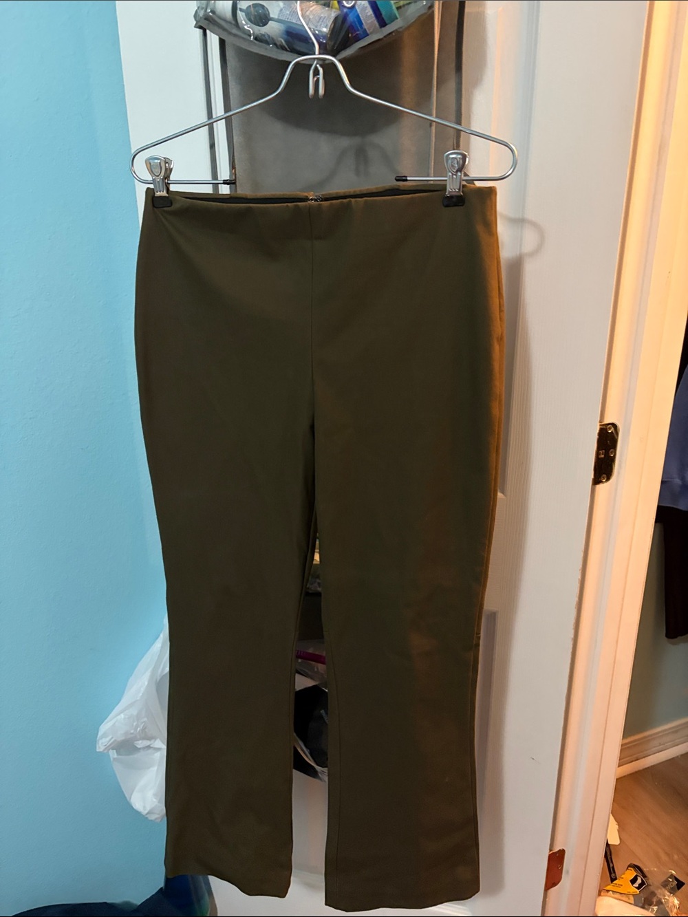 Theory Olive Green Women's Chinos